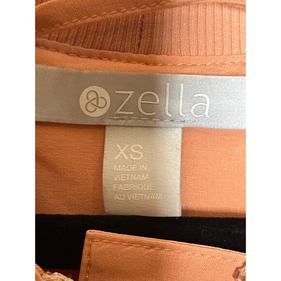 Zella Peach Color Full Zip Oversize Jacket XS Lightweight - Picture 4 of 7